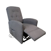 Fauteuil releveur Katia tissu gris 1 moteur