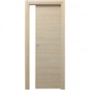 Porte coulissante microtec rovere blanc cm.210 x 70