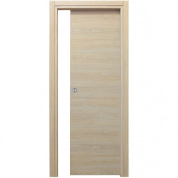 Porte coulissante microtec rovere blanc cm.210 x 70