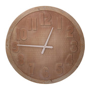 Horloge en bois marron 74cm