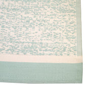 Tapis en polyester à chevrons verts cm60x180x0,6