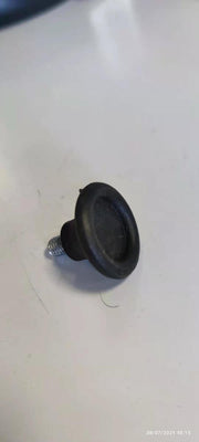 Pied de table pliant en aluminium gris