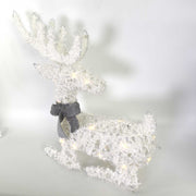 Renne en plastique avec led blanche cm56x17h49