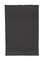 Tapis d'extérieur gris en fibre synthétique tissée à la main 170x240