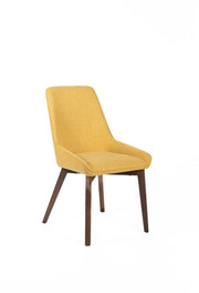 Lot de 4 chaises en tissu 62cm x 49.5cm x 87cm