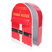 Boîte aux lettres métal père noël rouge nbd-9060 cm22,5x12h30