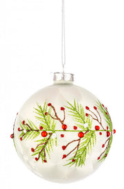 Suspension 8x Sphère Vt Branch Bianco D100