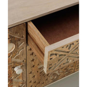 Madia 4 Doors 1 tiroir en mangue Marrone 47X 160X h. 75 cm