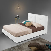 Lit double conteneur Armonia blanc