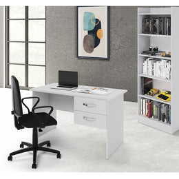 Bureau Tiffany avec des tiroirs blancs