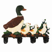 Patère en fonte 4 places canard cm22x16x4