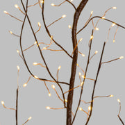 LIME CLIMBER Branche Marron 504 MicroLED FlashLED 4m+300cm Lumières de Noël
