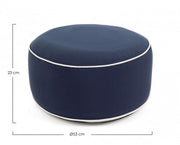 Pouf Rihanna Gonflable Bleu