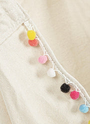 4x Hamac Suspendu Pom-Pon