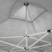 PVC imperméable Gazebo pliant blanc 3x6