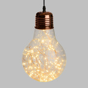 100 Ampoule Cuivre MicroLED H34cm