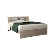 Lit double en bois par chambre couleur olmo 200x171xh 98