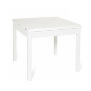 Livre d'ouverture de table à manger en frêne blanc en bois mélaminé cm 90x90 - 180