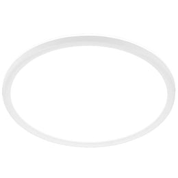 Panneau LED fin, Ø 48 cm, 30 W, blanc