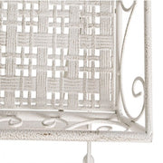 Table basse classique rectangulaire en métal Emily