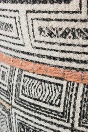 Pouf en coton style ethnique TILAK Desert diamètre 50x h35 cm