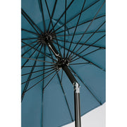 Parapluie du jardin Atlanta 270x H240 cm avec anthracite / paon