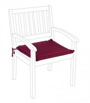 Coussin de fauteuil Poly180 Bordeaux