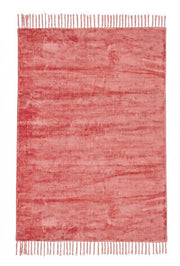 Tapis en viscose style ethnique Corail Rouge BELIZE 160x230 cm