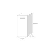 Cuisine blanche où la France blanche 1 anta 30x50xh 85 cm