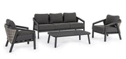 Cordova Anthracite Garden Lounge Send