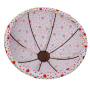 Couverture alimentaire en tissu fraise ca-3710 Ø cm. 40 à 21,5