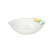 Saladier En Porcelaine Panarea Jaune 23 Cm X H 6 Cm