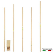 Manche En Bois De Pin Peint Avec Filetage 130 Cm