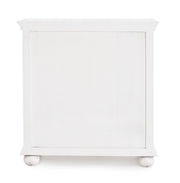 Buffet 2 portes bois blanc Alinta cm 96 x 43 x 98