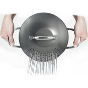 Pot en aluminium 5 litres Biostone 20 cm de diamètre avec couverture scolaire