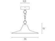 E27 Suspension Black Monet Line