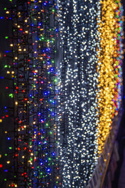 Luce filo 500 led multicolore avec contrôleur 28m