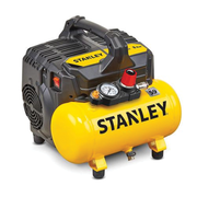 Compresseur d'air sec Stanley 6 Litres 1 Hp 59Db Dst 100/8/6