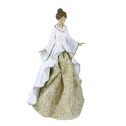 Femme en résine blanche cm18x18h31,5