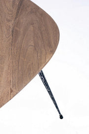 Set de 3 tables basses boscage en bois de style industriel