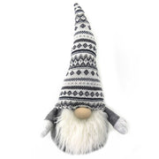 Nain en tissu bleu cm19x17h45