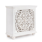 Buffet 2 portes bois blanc Alinta cm 96 x 43 x 98