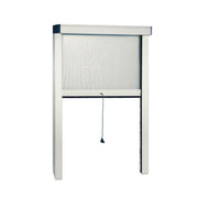 Moustiquaire verticale pour fenêtre blanche cm 120 x 160 h