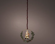 Adorno de Navidad de Vidrio Interior 7.8 x 26 x 26 cm