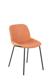 Lot de 4 chaises en tissu 57cm x 46cm H. 80cm