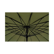 Parapluie du jardin Atlanta 270x H240 cm avec moyeu anthracite / olive