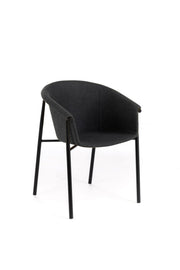 Lot de 2 chaises en tissu 58cm x 56cm x 79cm