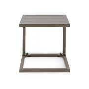 Table basse d'extérieur en aluminium HILDE YK14 40x40x h40 cm
