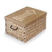 Boîte penderie en carton kraft 50x39x24H cm Domopak