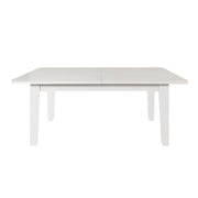 Table extensible Ligure 180 en laque blanc mat
